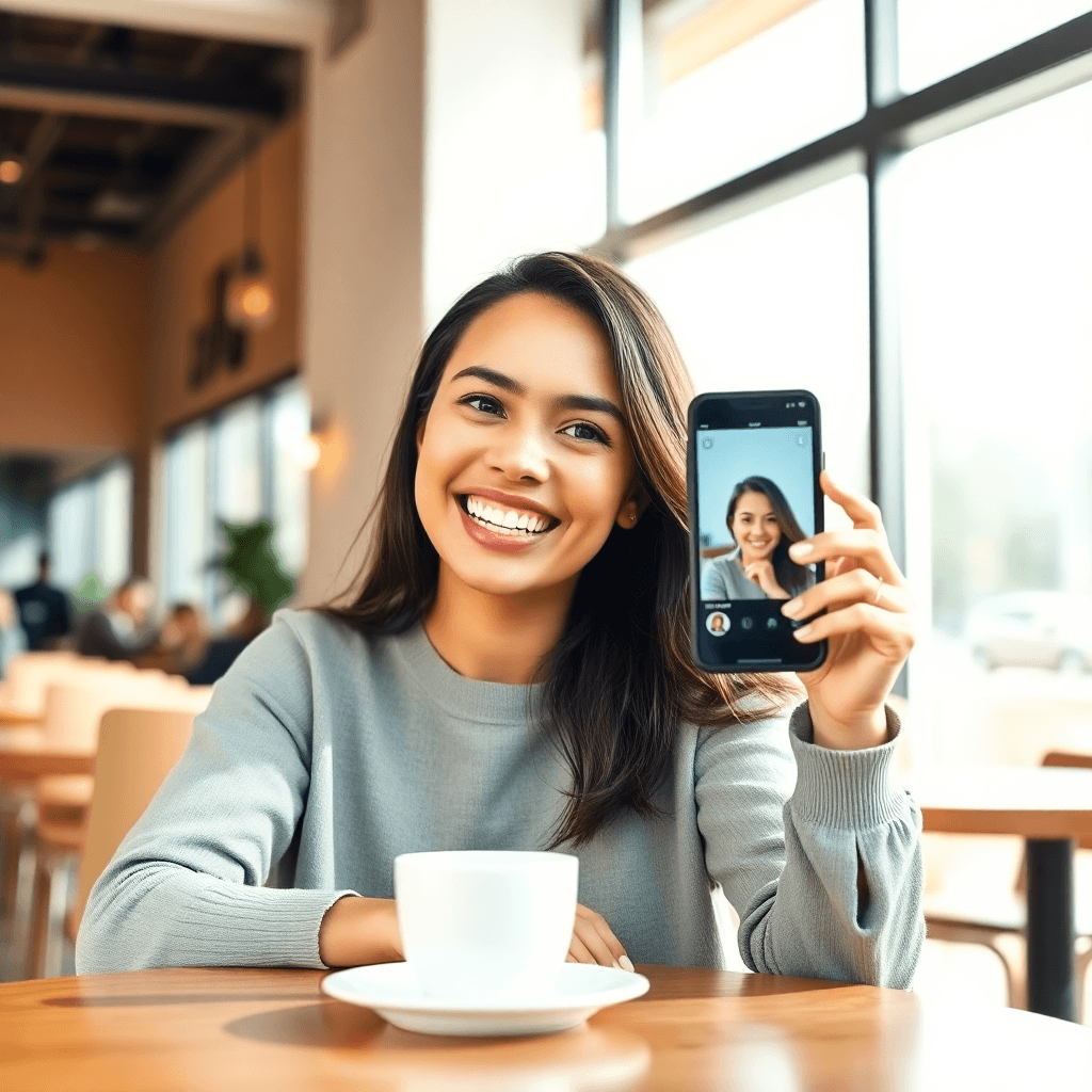 Happy student learning with AI